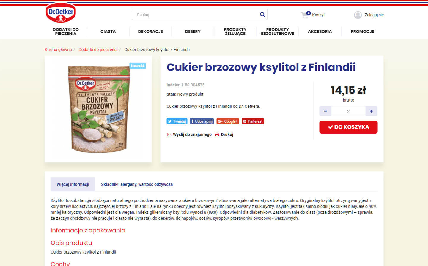 Dr.Oetker - PrestaShop 1.7