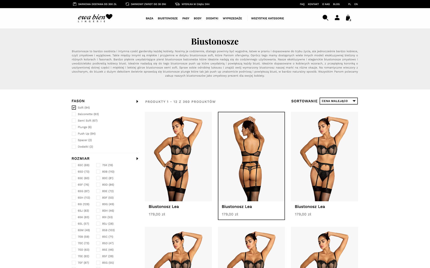 Ewa Bień - Magento online shop