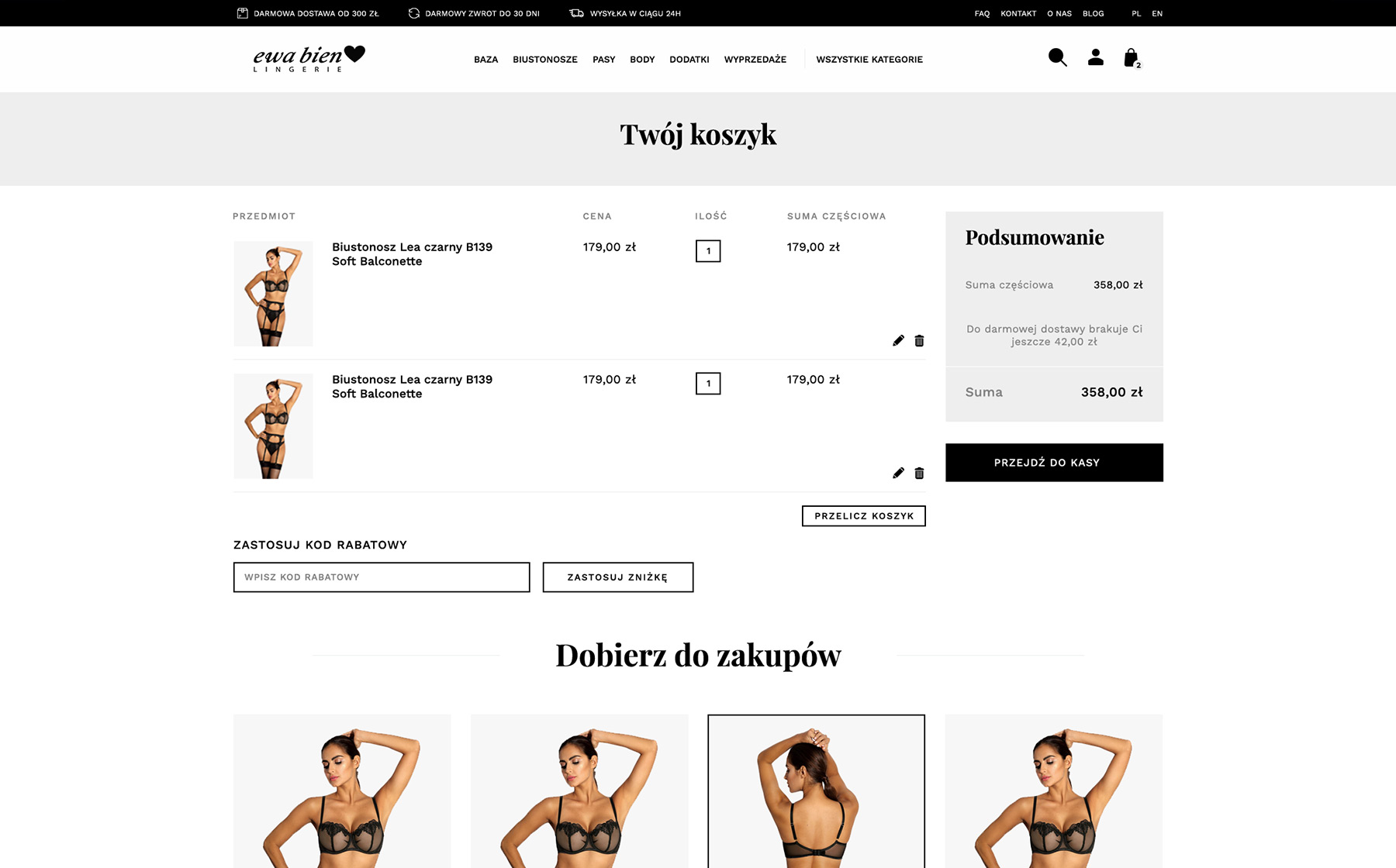 Ewa Bień - Magento online shop