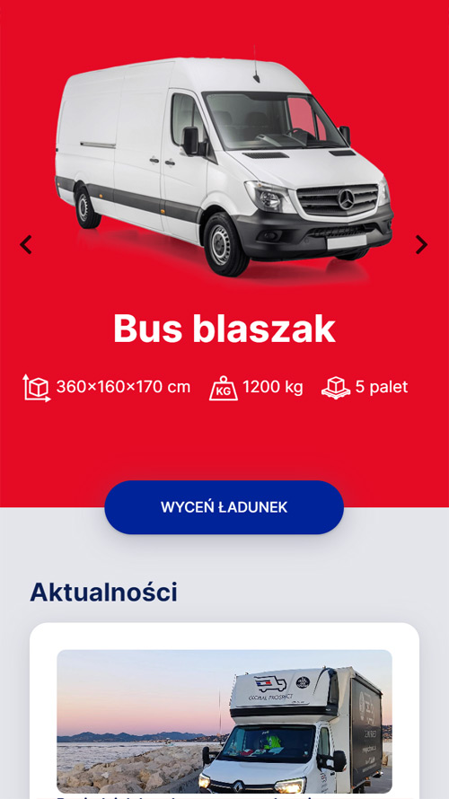 Global Prospect - Website mobile