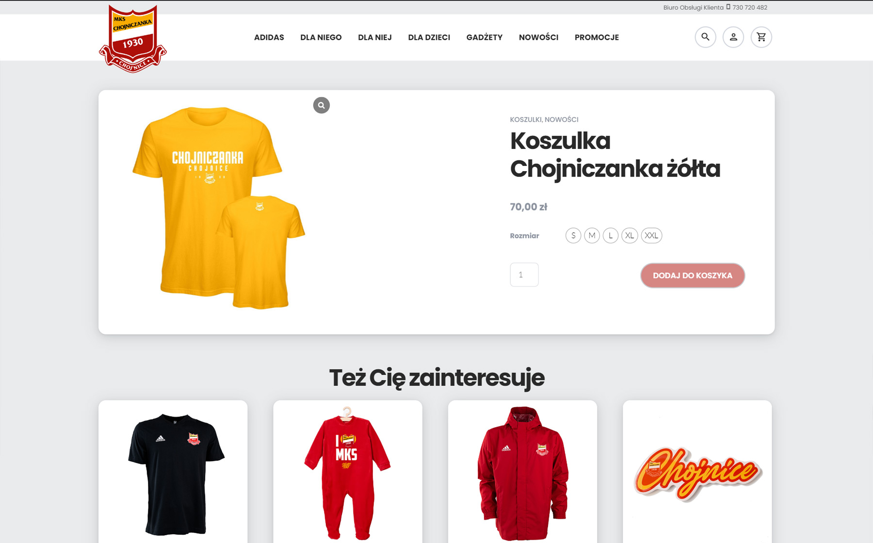 MKS Chojniczanka - Online shop