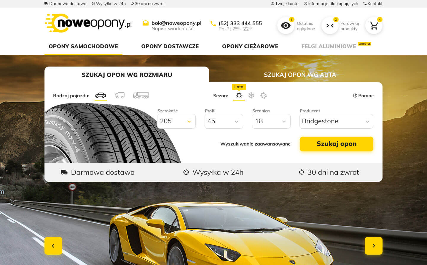 NoweOpony.pl - Magento 2